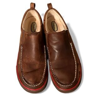 KEEN men’s Size 12 Timmons Brown nubuck leather Slip On Loafers